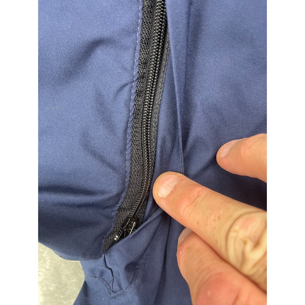 Zero Restriction Women's Gore-Tex Convertible Jacket Sz S Navy Long/Short/Vest - Picture 3 of 13